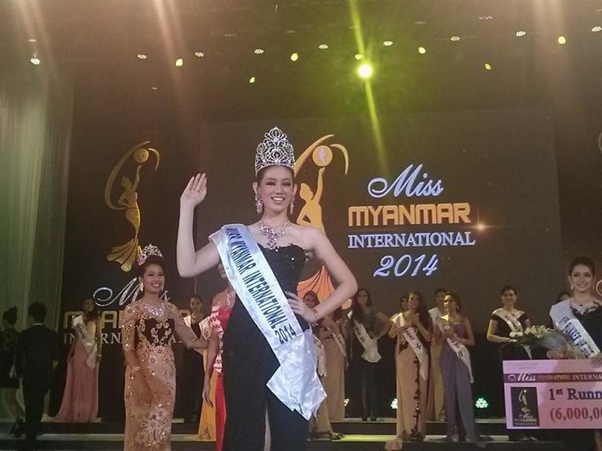 Miss Myanmar International 2014 Winers