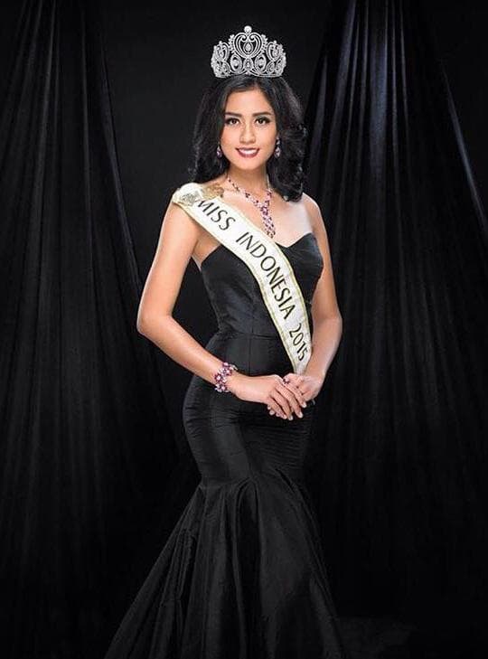 Maria Harfanti Miss Indonesia 2015 (Photo Credits: Facebook Official)
