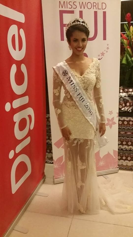 Pooja Priyanka Miss World Fiji 2016 Winner