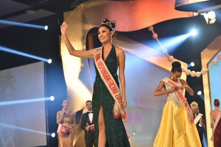 Teresita Ssen Marquez crowned Reina Hispanoamericana 2017