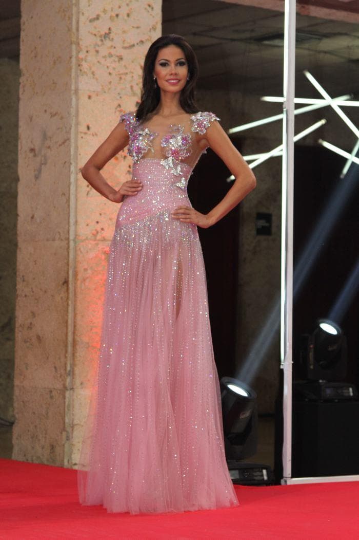 Ana Maria Landaeta Top 15 finalist of Miss Colombia 2015