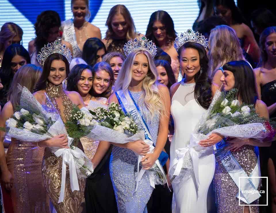 Hanna Begović Miss World Canada 2018, Alyssa Boston Miss Supranational Canada 2018 and Alice Li Miss Intercontinental Canada 2018 (Photo Credits: Ematgo.ca)