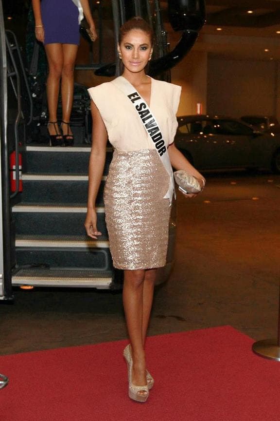 Patricia Murillo Miss Universe El Salvador 2014 at Blackjack Tournament