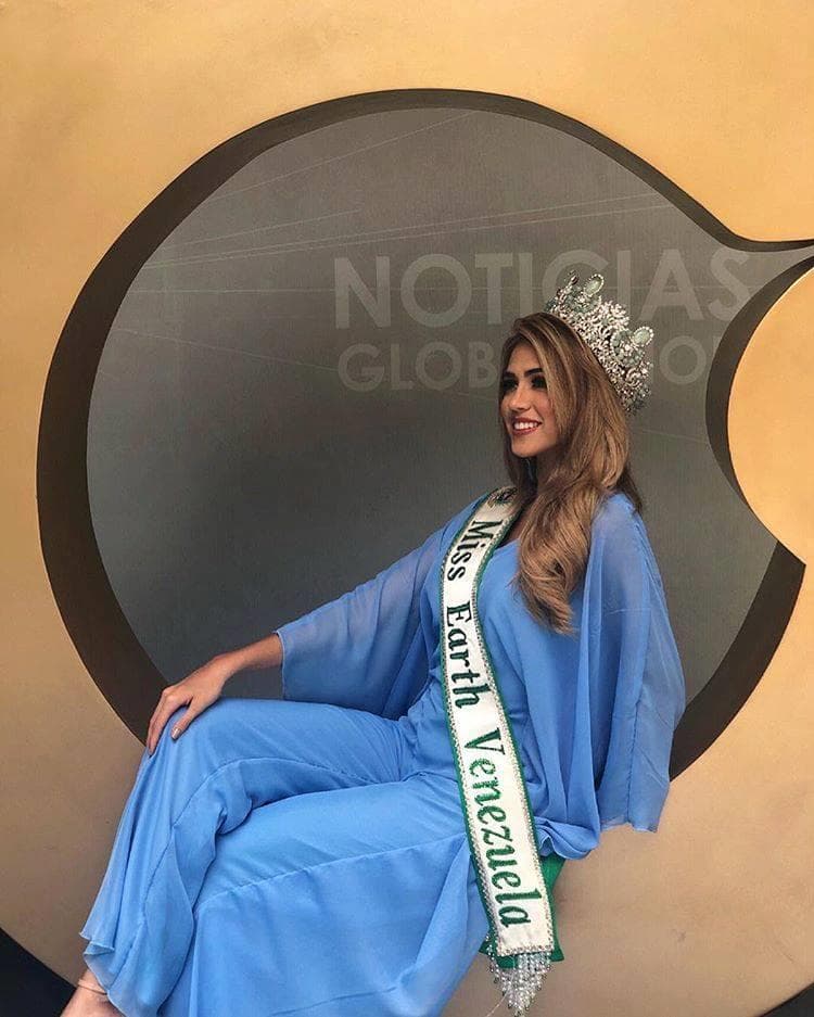 Diana Silva Francisco Miss Earth Venezuela 2018, Finalist Miss Earth 2018 (Photo Courtesy: Miss Earth/ Candidate Official FaceBook/ Instagram)