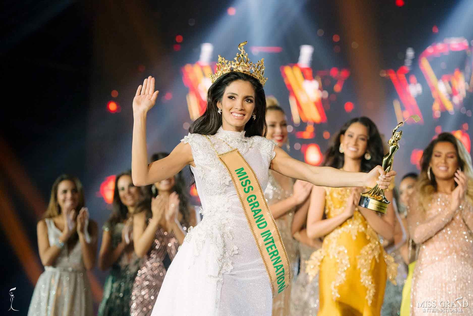Maria Clara Sosa Perdomo winner Miss Grand International 2018 (Photo Courtesy: MGI Official)
