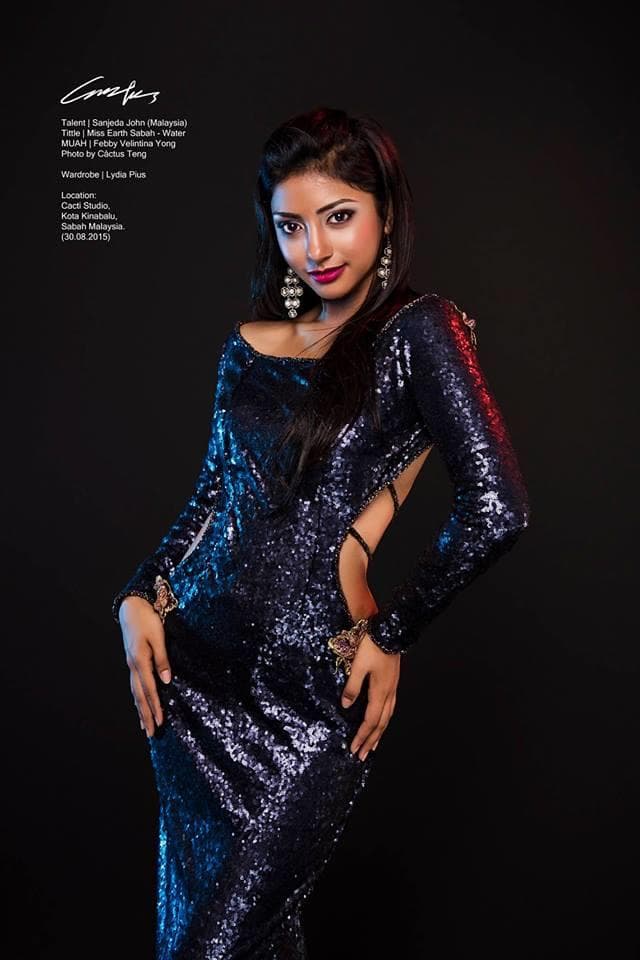 Sanjeda John Miss Grand Malaysia 2017 Contestant for Miss Grand International 2017 (Photo Courtesy: Miss Grand International/ Contestant Official FaceBook)