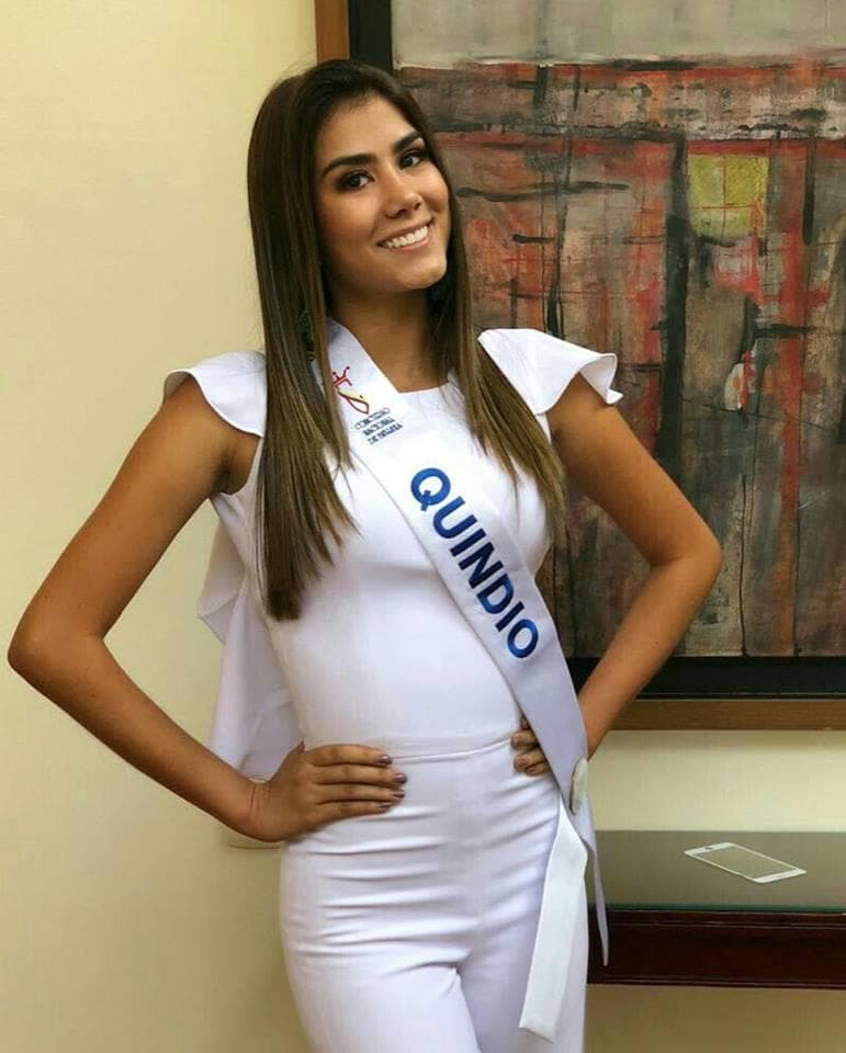 Valentina Arbeláez Camelo from Quindío, Finalist Miss Colombia 2019/ Señorita Colombia 2019 (Photo Source: Concurso Nacional de Belleza Colombia Official)