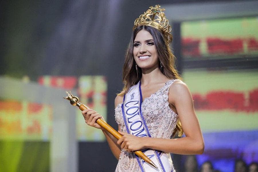 Gabriela Tafur Náder from Valle del Cauca winner Miss Colombia 2019/ Señorita Colombia 2019