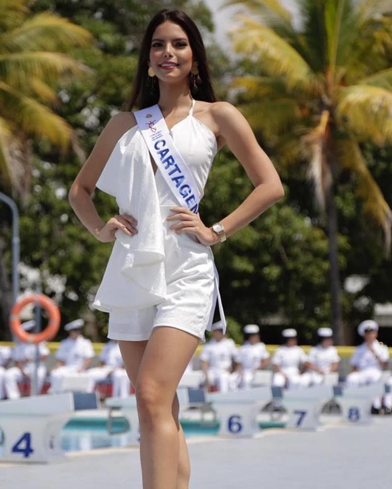 Yaiselle Lucía Tous Tejada from Cartagena, Finalist Miss Colombia 2019/ Señorita Colombia 2019 (Photo Source: Concurso Nacional de Belleza Colombia Official)