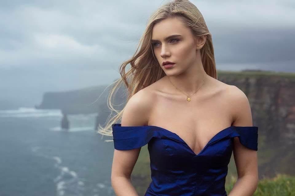 Cailín Áine Ni Toibín Miss Universe Ireland 2017 (Photo Credit: Miss Universe/FaceBook Official)