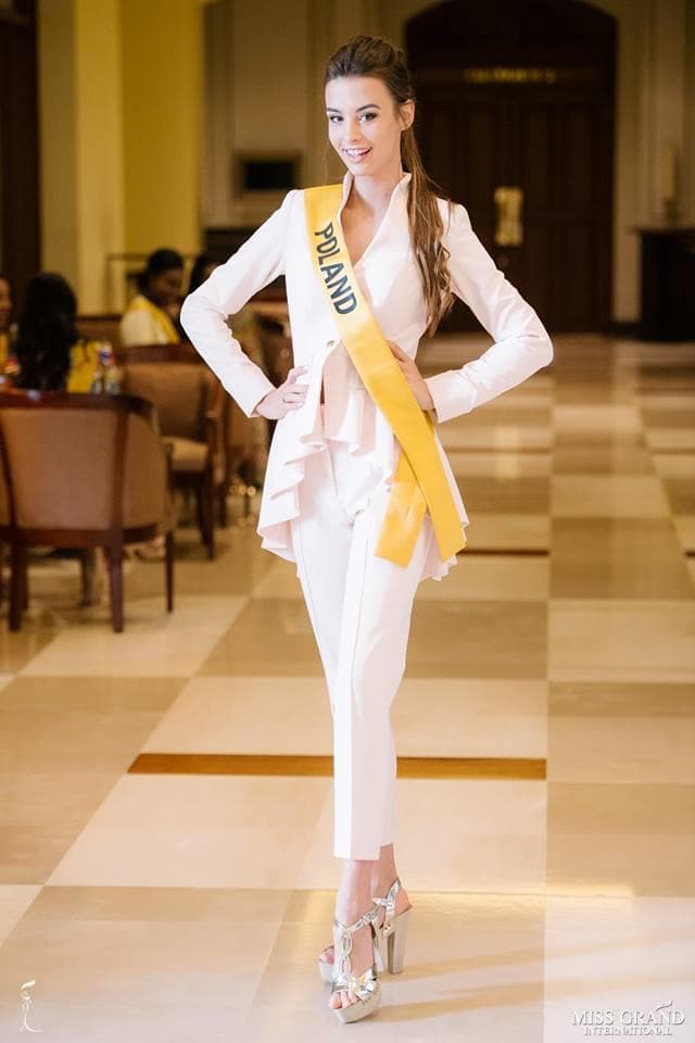 Malwina Ratajczak Miss Grand Poland 2018, Finalist Miss Grand International 2018 (Photo Courtesy: MGI Official)