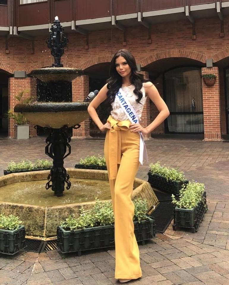 Yaiselle Lucía Tous Tejada from Cartagena, Finalist Miss Colombia 2019/ Señorita Colombia 2019 (Photo Source: Concurso Nacional de Belleza Colombia Official)