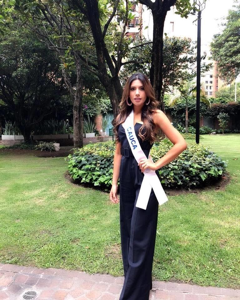 Ana María Velasco Bravo from Cauca, Finalist Miss Colombia 2019/ Señorita Colombia 2019 (Photo Source: Concurso Nacional de Belleza Colombia Official)
