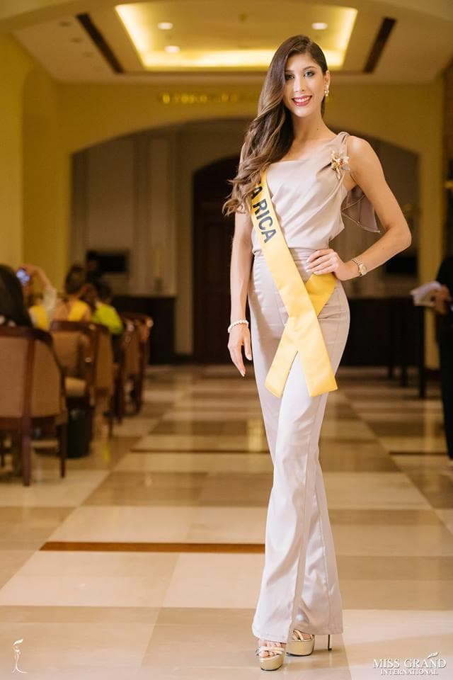 Nicole Menayo Miss Grand Costa Rica 2018, Finalist Miss Grand International 2018 (Photo Courtesy: MGI Official)