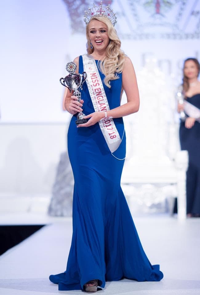 Stephanie Hill winner Miss England 2017