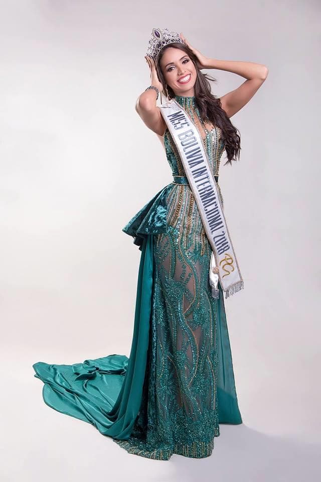 Maria Elena Antelo Molina Miss International Bolivia 2018, Finalist Miss International 2018 (Photo Courtesy: Miss International/ Candidate Official FaceBook/ Instagram)