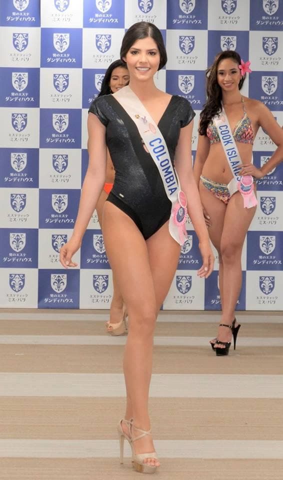 Anabella Castro Sierra Miss International Colombia 2018, Finalist Miss International 2018 at Preliminary Swimsuit Competition (Photo Source: Miss International Organization)