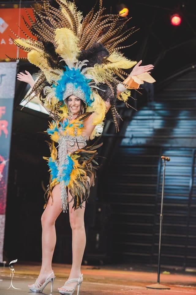 Christine Mifsud Miss Grand Malta 2016 in National Costume (Photo Credit: Official Facebook/ Miss Grand International Organization)