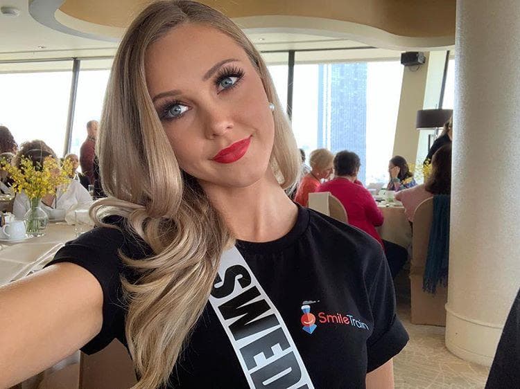 Emma Strandberg Miss Universe Sweden 2018, Miss Universe 2018 Contestant (Photo Courtesy: Miss Universe/Candidate FaceBook/ Instagram)