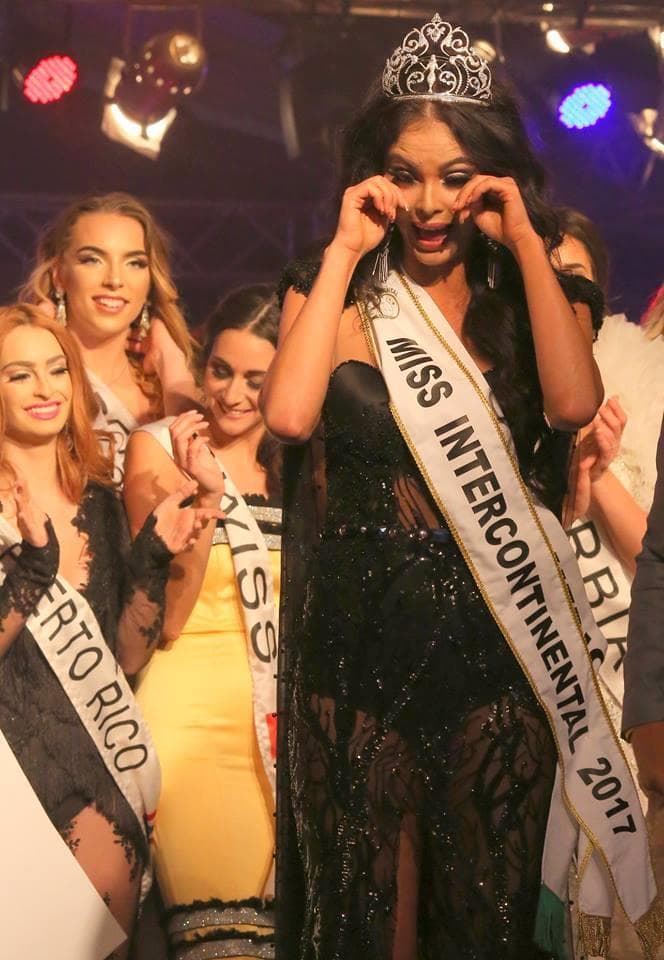Veronica Salas Vallejo from Mexico winner Miss Intercontinental 2017 (Photo Credit: Miss Intercontinental FaceBook Official)