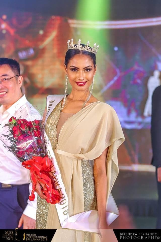 Pawani Vithanage Miss Grand Sri Lanka 2018, Finalist Miss Grand International 2018 (Photo Courtesy: MGI Official)