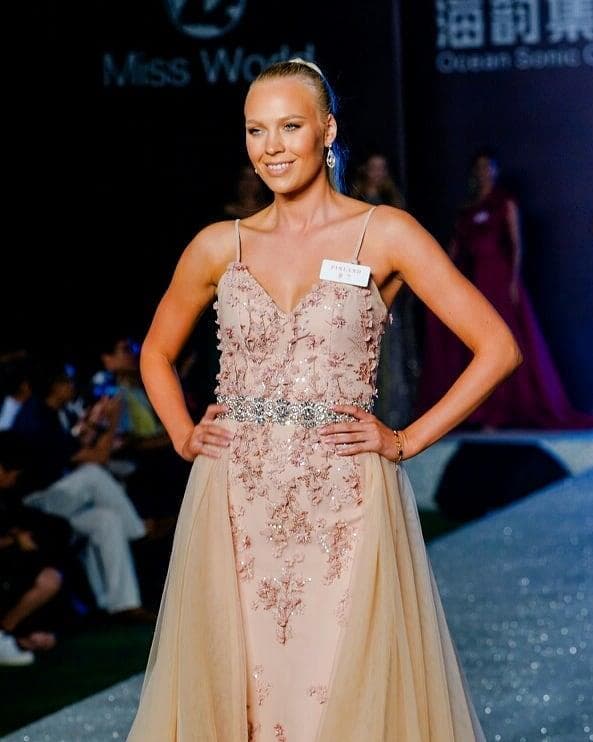 Jenny Lappalainen Miss World Finland 2018, Miss World 2018 Contestant (Photo Credits: Miss World/ Candidate Official FaceBook/ Instagram)