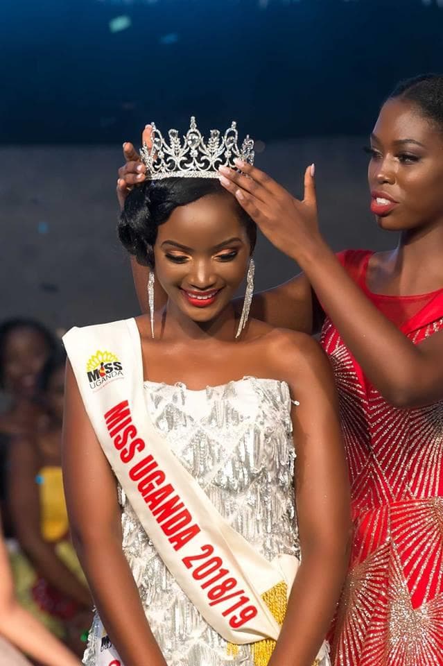 Quiin Abenakyo crowned Miss World Uganda 2018 (Photo Credits:Miss Uganda World Facebook Official)