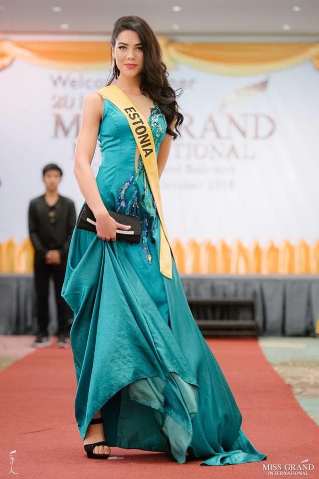 Karolin Kippasto Miss Grand Estonia 2018, Finalist Miss Grand International 2018 (Photo Courtesy: MGI Official)
