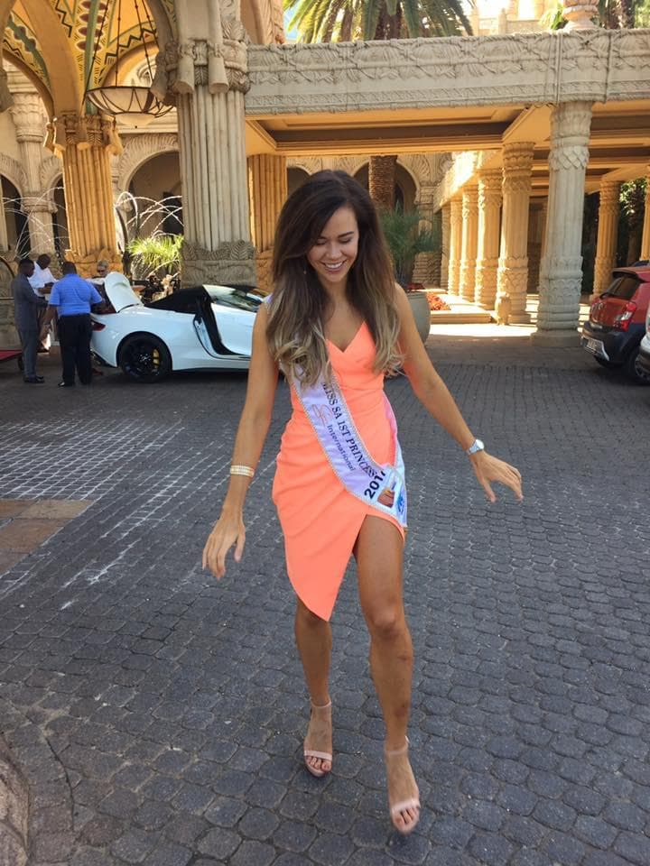 Adè van Heerden Miss World South Africa 2017 - Finalist Miss World 2017 (Photo Courtesy: Miss World/ Facebook Official)
