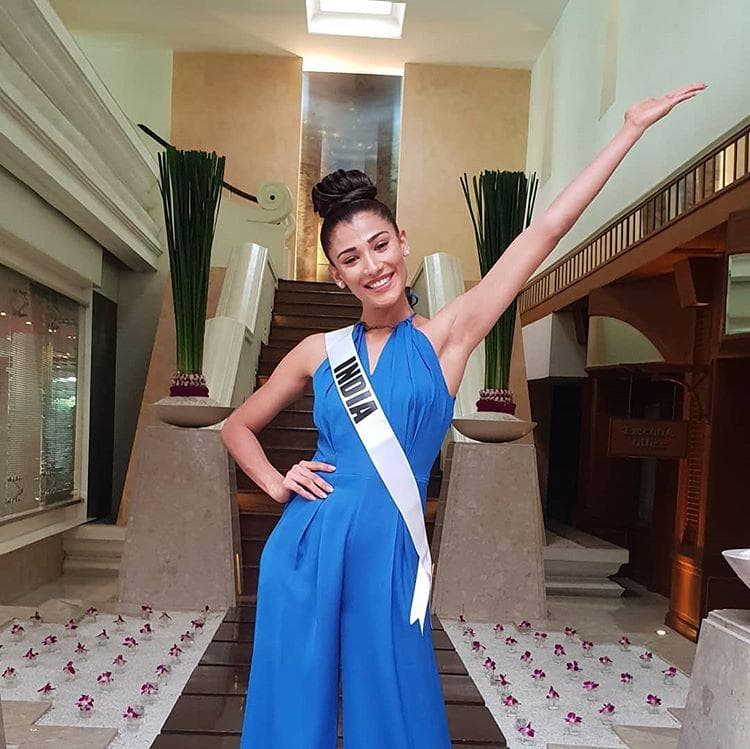 Nehal Chudasama Miss Universe India 2018, Miss Universe 2018 Contestant (Photo Courtesy: Miss Universe/Candidate FaceBook/ Instagram)