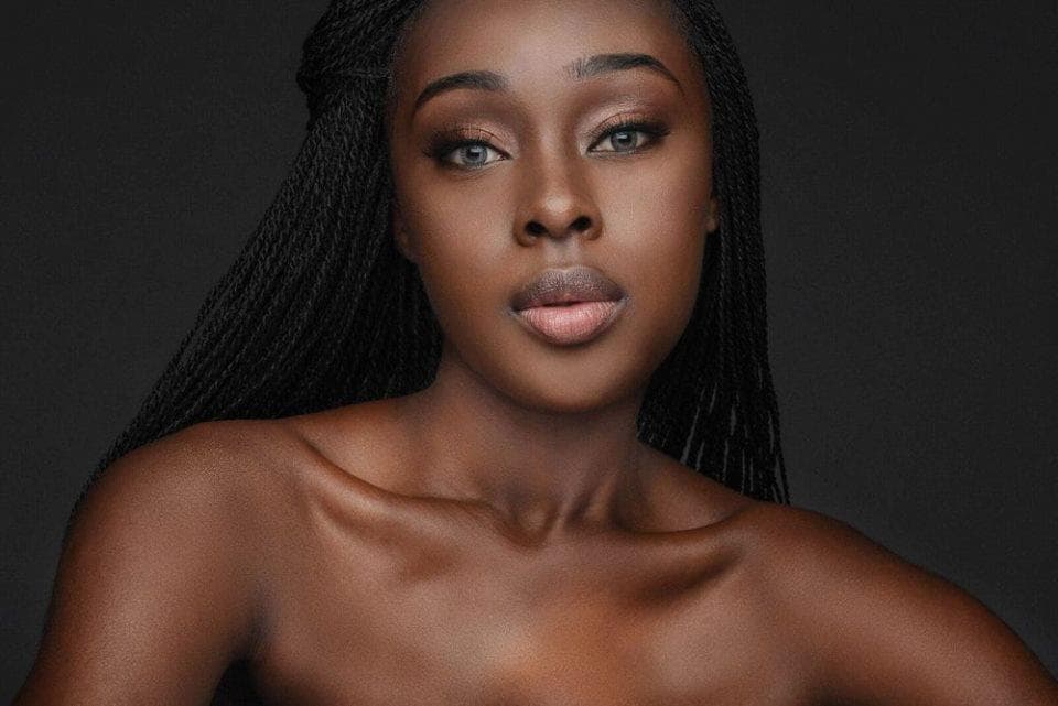 Abena Appiah - Miss World America 2017 Finalist Beauty Shot Photoshoot (Photo Courtesy: Miss World America Official)
