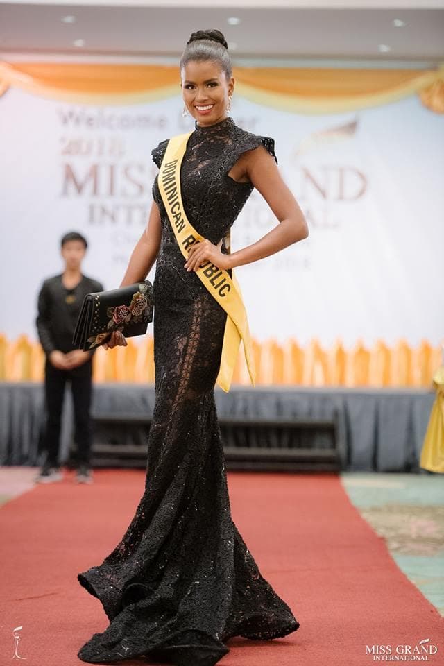 Clara Mayte Brito Medina Miss Grand Dominican Republic 2018, Finalist Miss Grand International 2018 (Photo Courtesy: MGI Official)