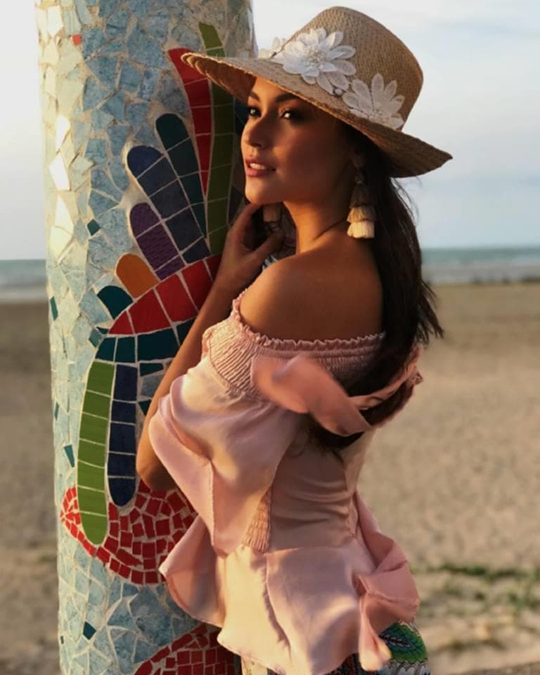 Hillary Hollmann del Prado - Finalist Miss Earth Colombia 2018/ Miss Tierra Colombia 2018 (Image Source: Instagram)
