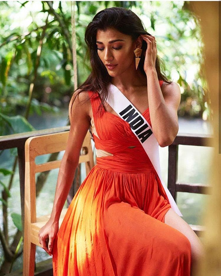 Nehal Chudasama Miss Universe India 2018, Miss Universe 2018 Contestant (Photo Courtesy: Miss Universe/Candidate FaceBook/ Instagram)