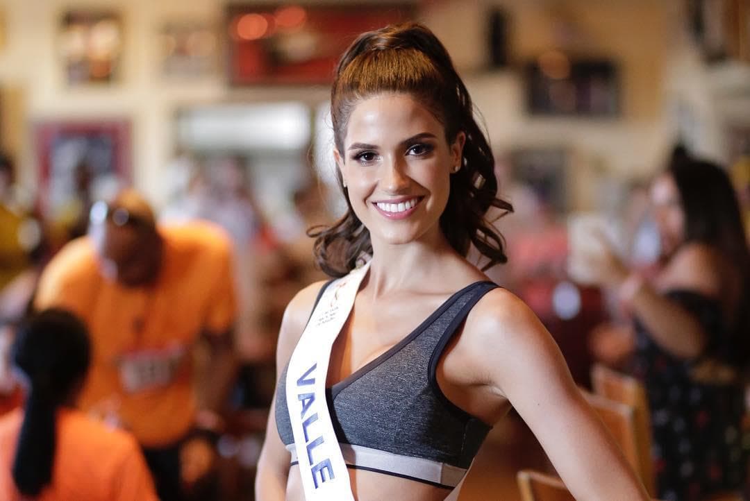 Gabriela Tafur Náder from Valle del Cauca, Finalist Miss Colombia 2019/ Señorita Colombia 2019 (Photo Source: Concurso Nacional de Belleza Colombia Official)