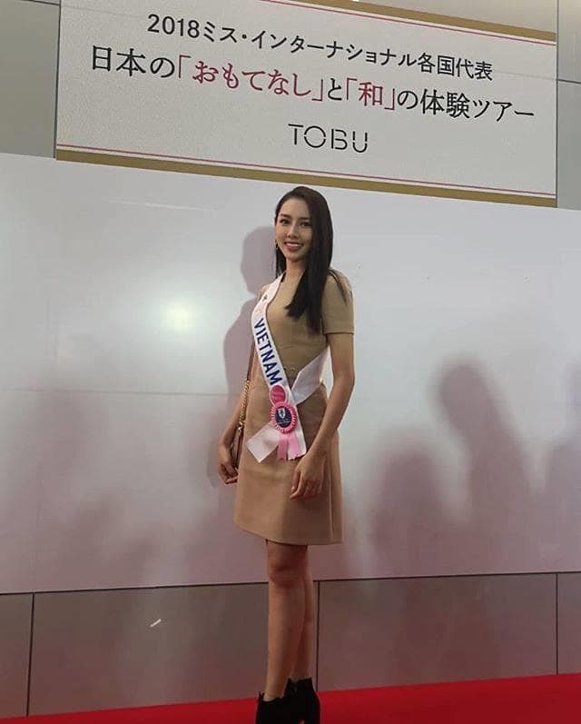 Nguyễn Thúc Thuỳ Tiên Miss International Vietnam 2018, Finalist Miss International 2018 (Photo Source: Miss International Organization)