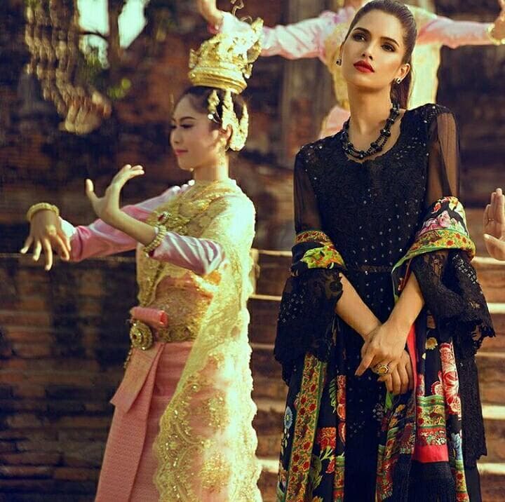 Vartika Singh (Miss Grand International 2015 - 2nd Runner Up) latest ethnic photoshoot (Photo Credits: Miss Grand International Facebook Official)