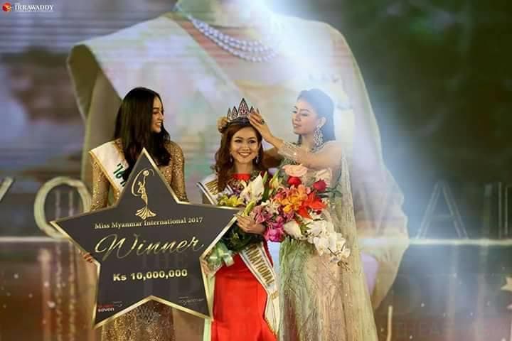 Sao Yoon Waddy Oo - Winner Miss Myanmar International 2017, Photo Courtesy Facebook Official