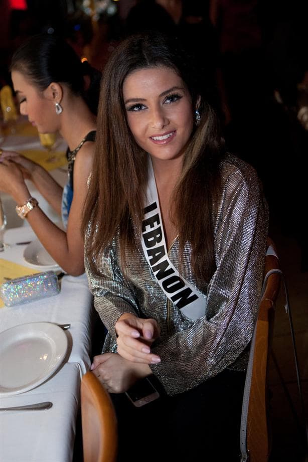 Saly Greige Miss Universe Lebanon 2014