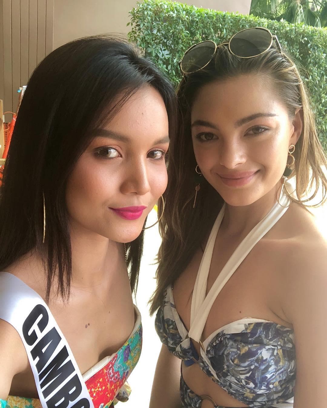 Rern Si Nat Miss Universe Cambodia 2018, Miss Universe 2018 Contestant (Photo Courtesy: Miss Universe/Candidate FaceBook/ Instagram)