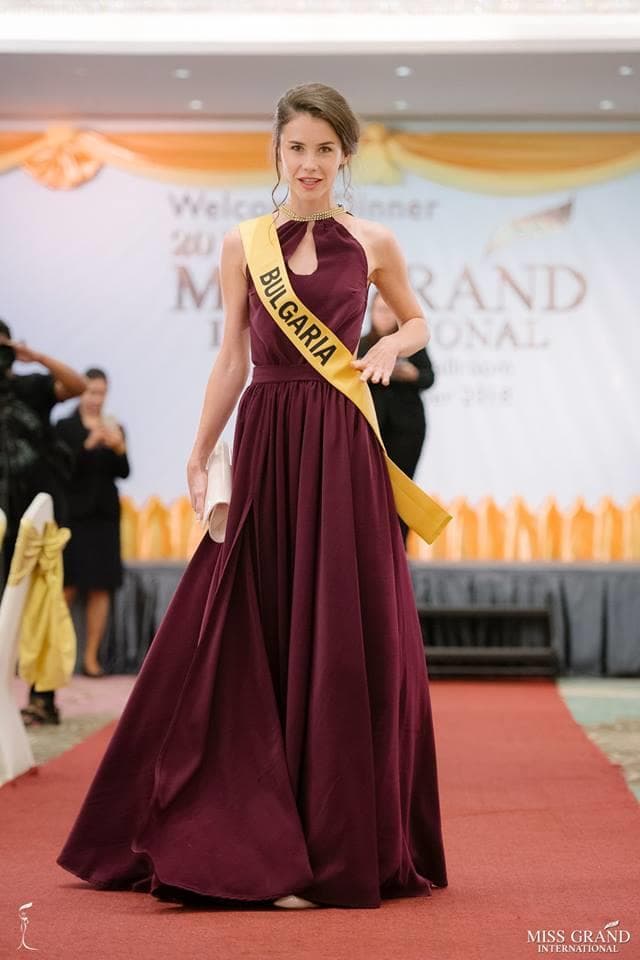 Beloslava Yordanova Miss Grand Bulgaria 2018, Finalist Miss Grand International 2018 (Photo Courtesy: MGI Official)