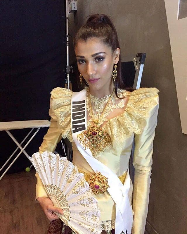 Nehal Chudasama Miss Universe India 2018, Miss Universe 2018 Contestant (Photo Courtesy: Miss Universe/Candidate FaceBook/ Instagram)