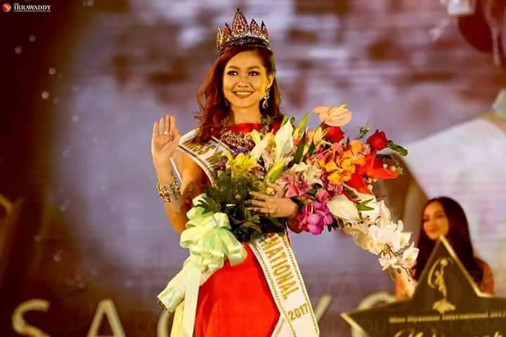 Sao Yoon Waddy Oo - Winner Miss Myanmar International 2017, Photo Courtesy Facebook Official