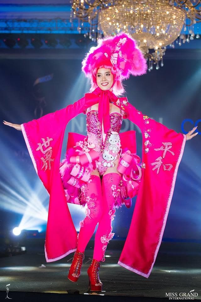 Haruka Oda (小田 はるか) Miss Grand Japan 2018, Finalist Miss Grand International 2018 at National Costume Competition (Photo Courtesy: MGI Official)