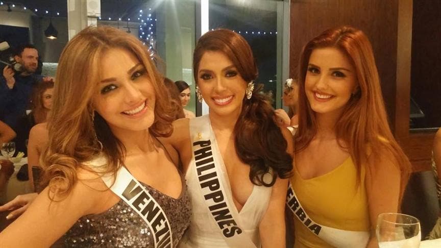 Beautiful Trio Philippines, Venzuela and Serbia