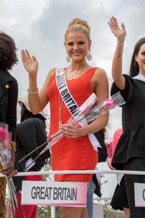 Grace Levy from Great Britain at Parade of Nations