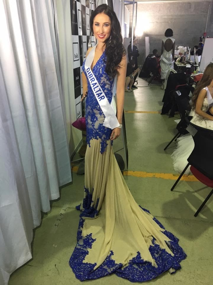 Tessa Britto Miss International Gibraltar 2017