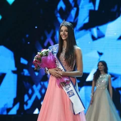 Polina Borodacheva crowned as Miss Belarus 2016 (Photo Credits: Miss Belarus /Facebook Official)
