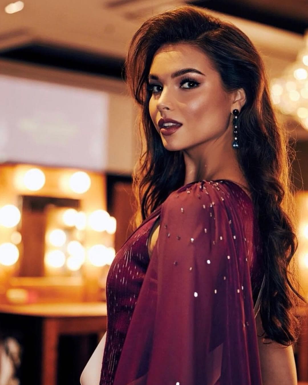 Yulia Sergeyevna Polyachikhina Miss Universe Russia 2018, Miss Universe 2018 Contestant (Photo Courtesy: Miss Universe/Candidate FaceBook/ Instagram)
