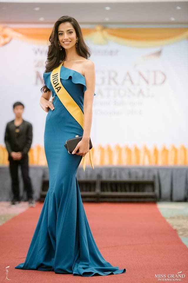 Meenakshi Chaudhary Miss Grand India 2018, Finalist Miss Grand International 2018 (Photo Courtesy: MGI Official)